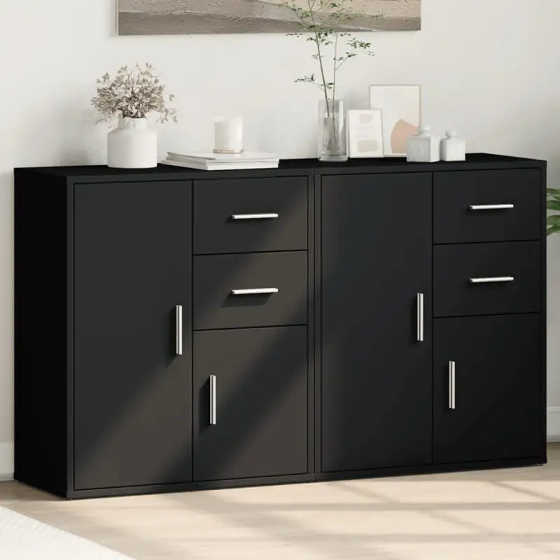 Stevige dressoirs en buffetkasten van bewerkt hout met trendy ontwerp - Dressoirs & buffetkasten