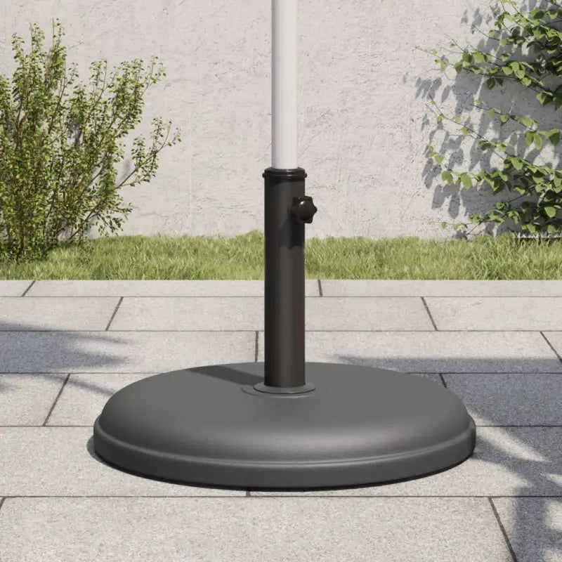 Stevige Parasolvoet met Betonvulling voor Stabiele Schaduw</assistant - Donkergrijs / 1 / 15 kg - Parasolvoeten