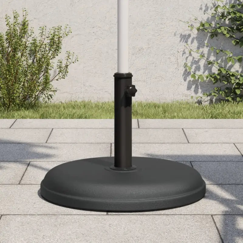 Stevige Parasolvoet met Betonvulling voor Stabiele Schaduw</assistant - Zwart / 1 / 15 kg - Parasolvoeten