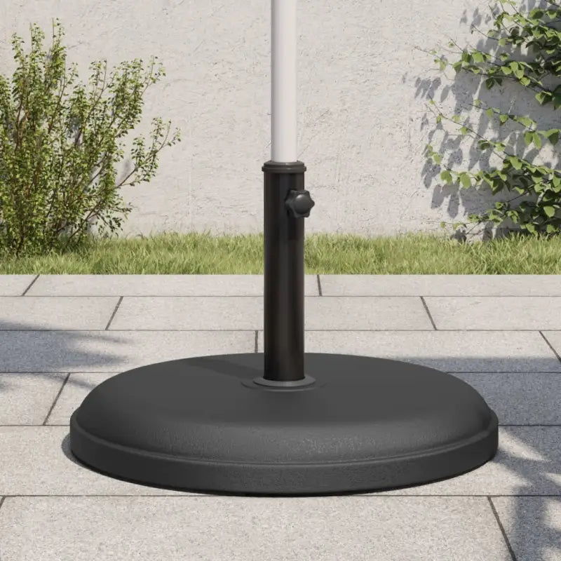 Stevige Parasolvoet met Betonvulling voor Stabiele Schaduw</assistant - Zwart / 1 / 25 kg - Parasolvoeten