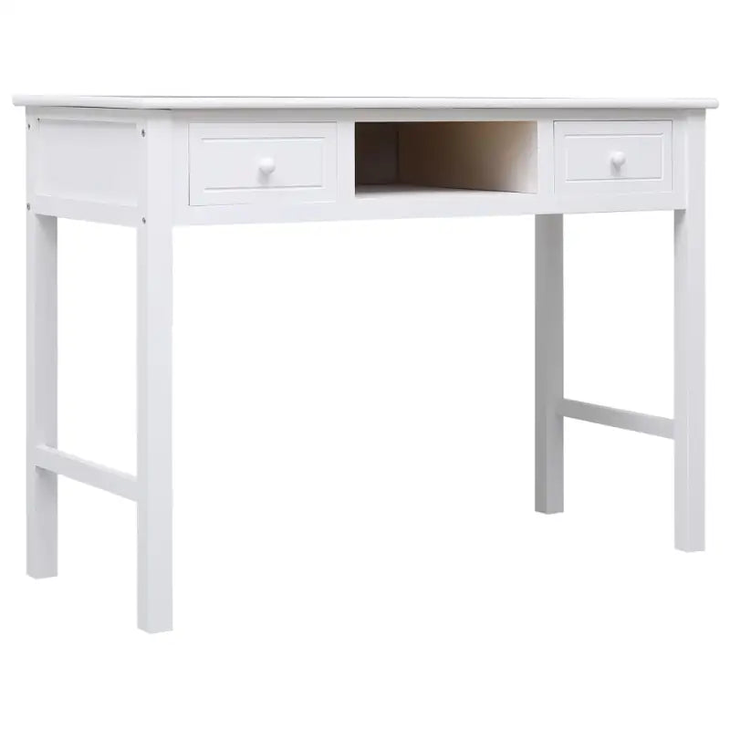 Stijlvol massief paulowniahout bureau voor een elegant interieur - Bureaus
