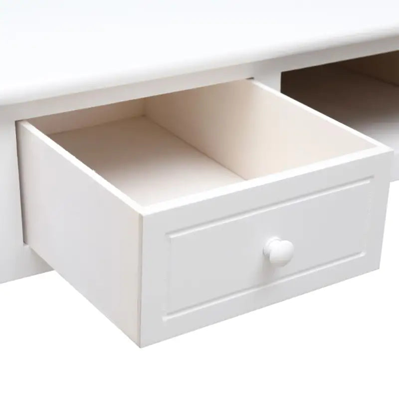 Stijlvol massief paulowniahout bureau voor een elegant interieur - Bureaus