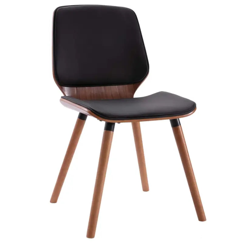Stijlvolle Eetkamerstoelen Set met Kunstleer Comfort - Eetkamerstoelen