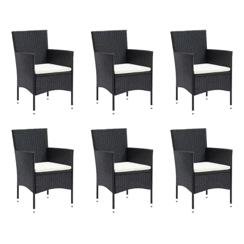 Stijlvolle en duurzame tuinset met weerbestendige rattan stoelen - Tuinsets