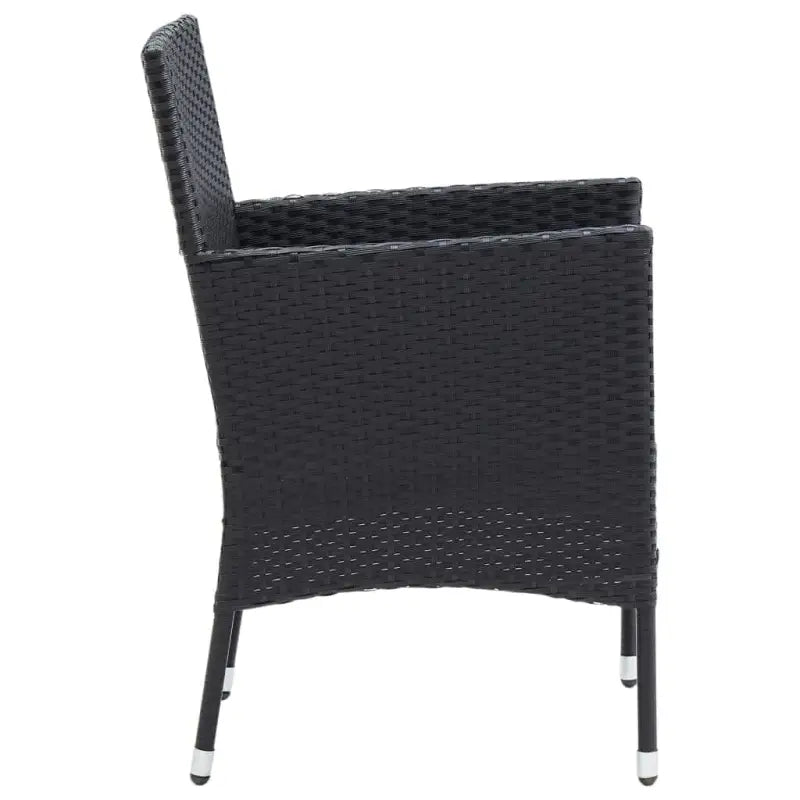 Stijlvolle en duurzame tuinset met weerbestendige rattan stoelen - Tuinsets