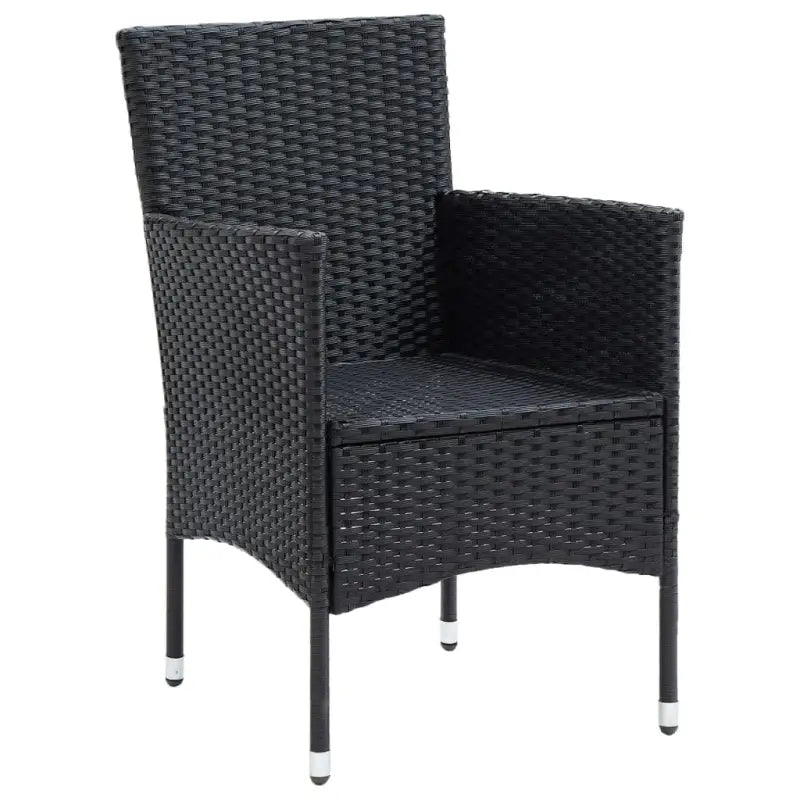 Stijlvolle en duurzame tuinset met weerbestendige rattan stoelen - Tuinsets