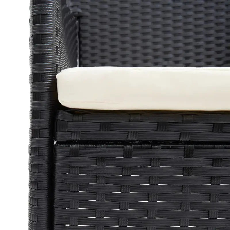Stijlvolle en duurzame tuinset met weerbestendige rattan stoelen - Tuinsets