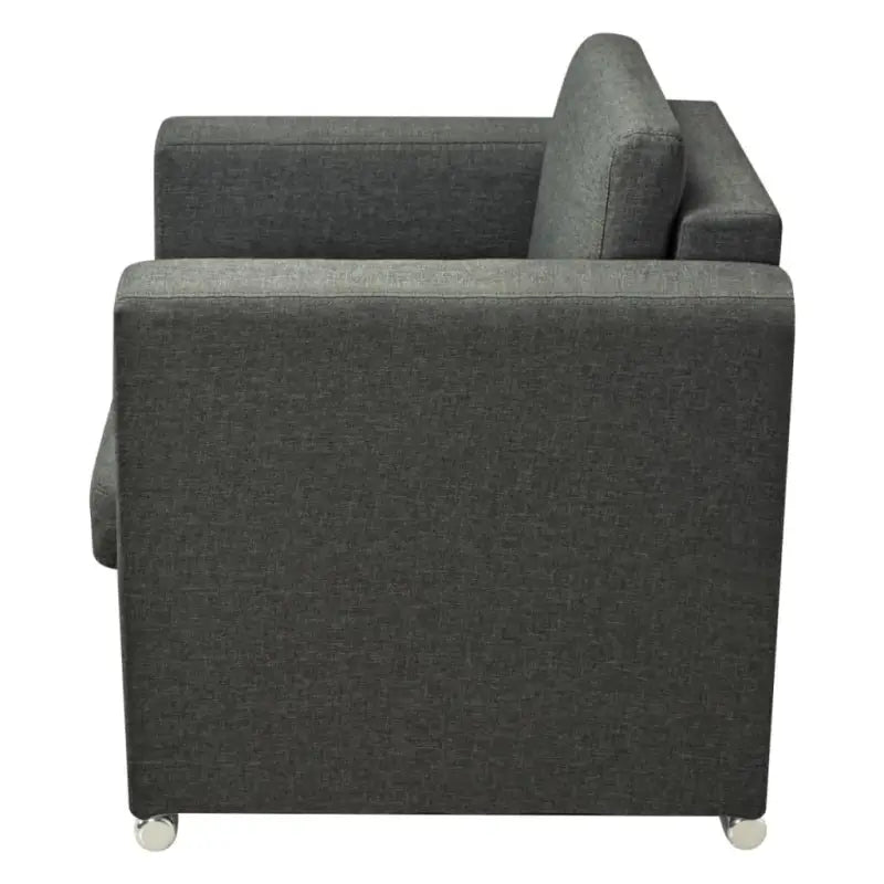 Stijlvolle fauteuil met houten frame en verchroomde poten voor elk interieur - Fauteuils & Relaxfauteuils