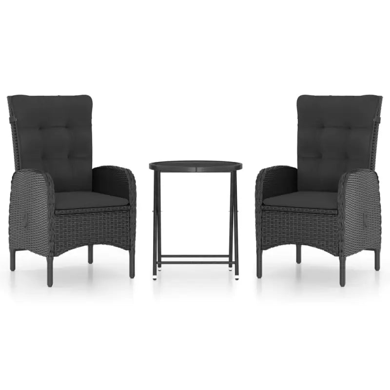 Stijlvolle Poly Rattan Tuinsets voor Buiten Eten en Ontspanning - Tuinsets