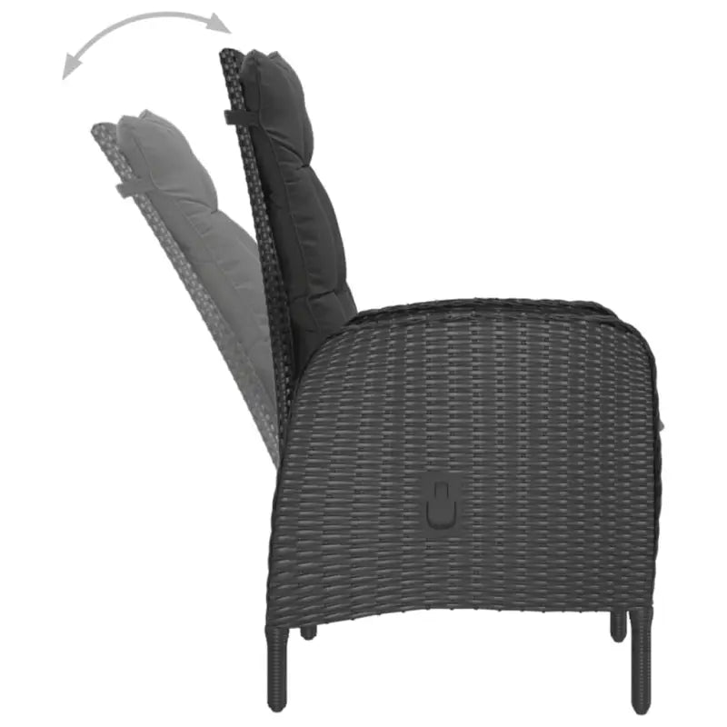 Stijlvolle Poly Rattan Tuinsets voor Buiten Eten en Ontspanning - Tuinsets