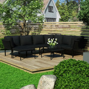 Stijlvolle tuinloungeset voor het hele jaar door gebruik - Tuinsets