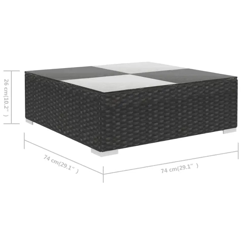 Stijlvolle waterdichte Rattan Tuin Lounge Set - Tuinsets