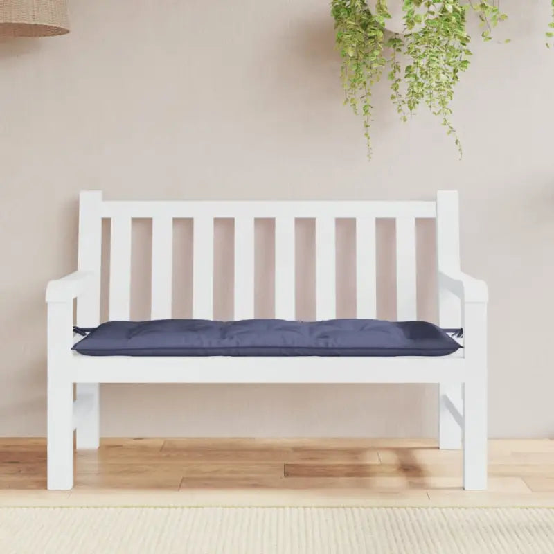 Stoelkussens met frisse uitstraling en duurzame oxford stof - Marineblauw / 120 x 50 x 7 cm / 1 - Stoelkussens