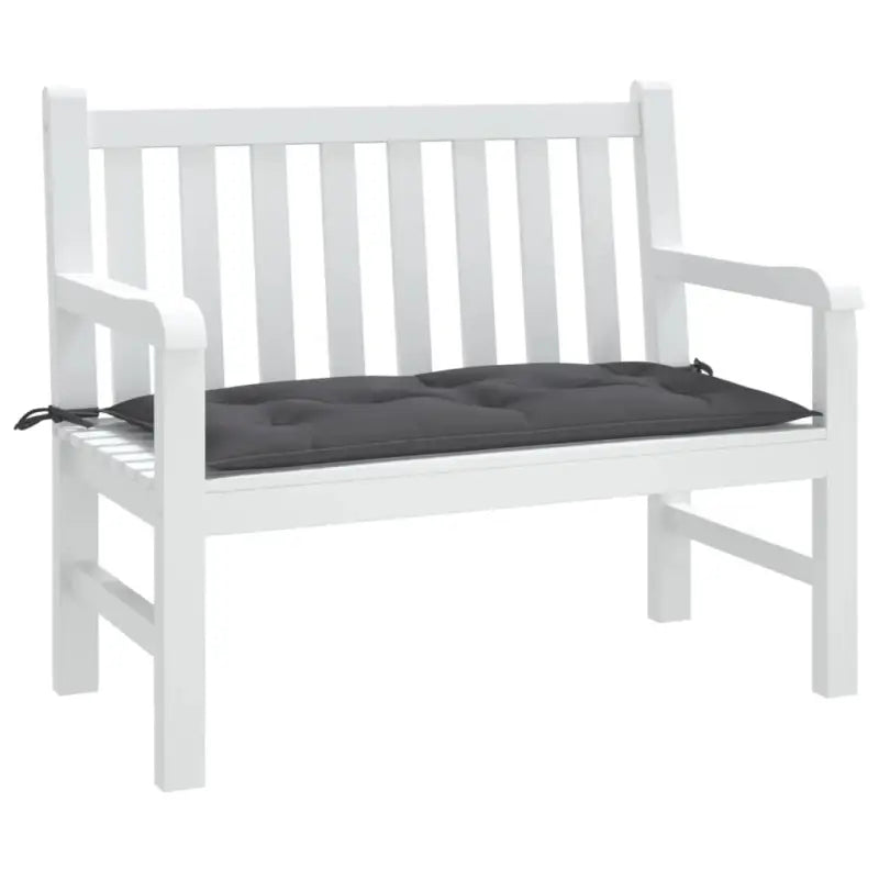 Stoelkussens met frisse uitstraling en duurzame oxford stof - Antraciet / 100 x 50 x 7 cm / 1 - Stoelkussens