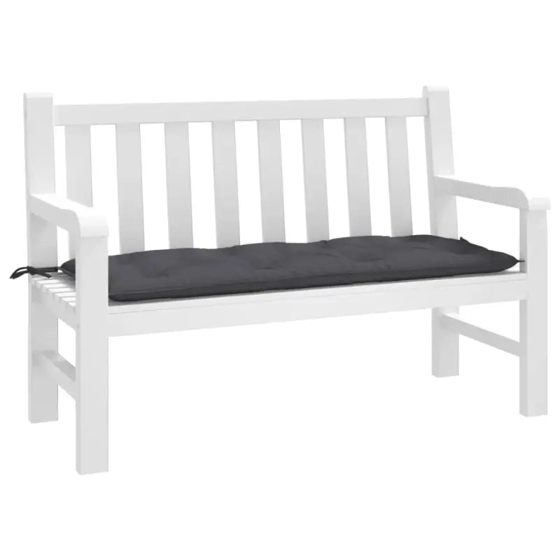 Stoelkussens met frisse uitstraling en duurzame oxford stof - Antraciet / 120 x 50 x 7 cm / 1 - Stoelkussens