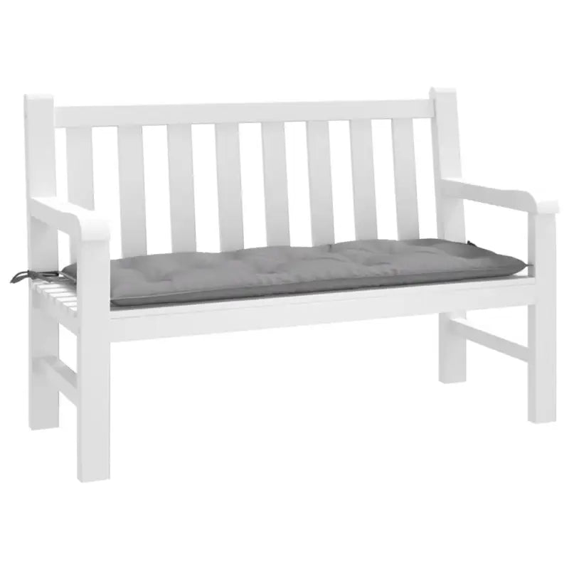 Stoelkussens met frisse uitstraling en duurzame oxford stof - Grijs / 120 x 50 x 7 cm / 1 - Stoelkussens
