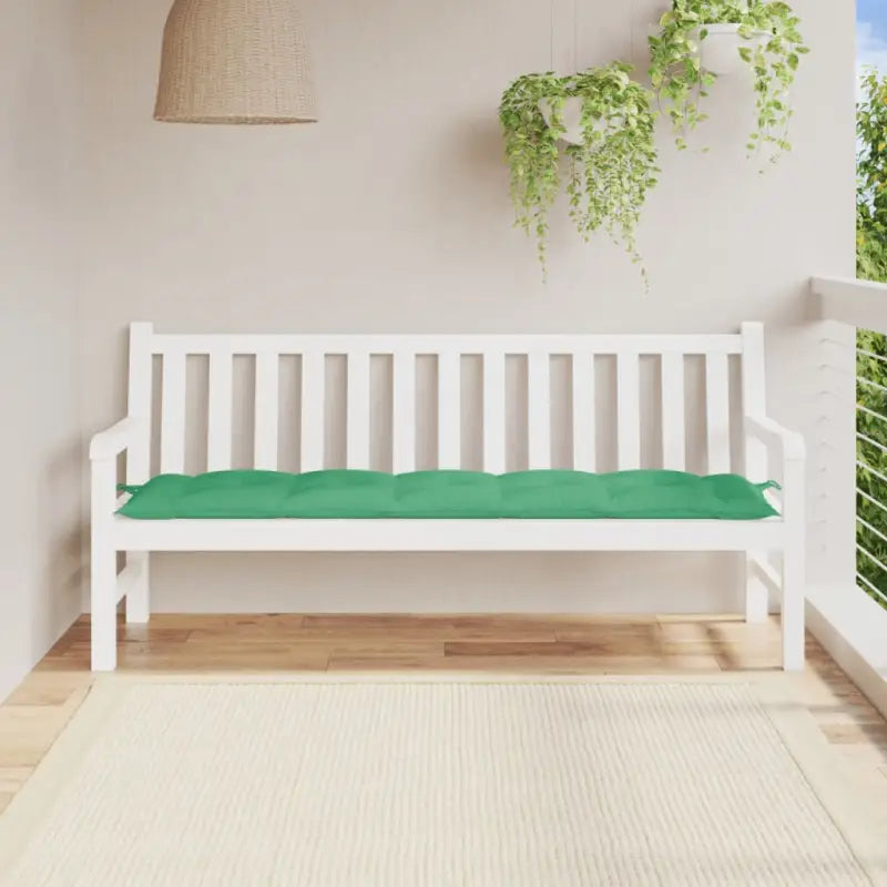 Stoelkussens met frisse uitstraling en duurzame oxford stof - Groen / 180 x 50 x 7 cm / 1 - Stoelkussens