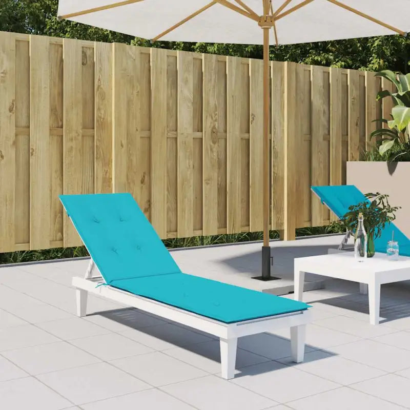 Stoelkussens met oxford stof voor een frisse uitstraling in je buitenruimte - Turquoise / 1 - Stoelkussens