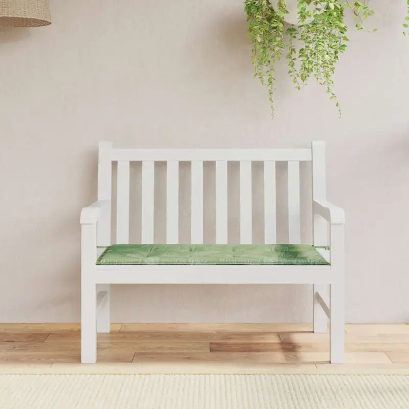 Stoelkussens van oxford stof voor een frisse uitstraling in je tuin - Bladontwerp / 100 x 50 x 3 cm / 1 - Stoelkussens