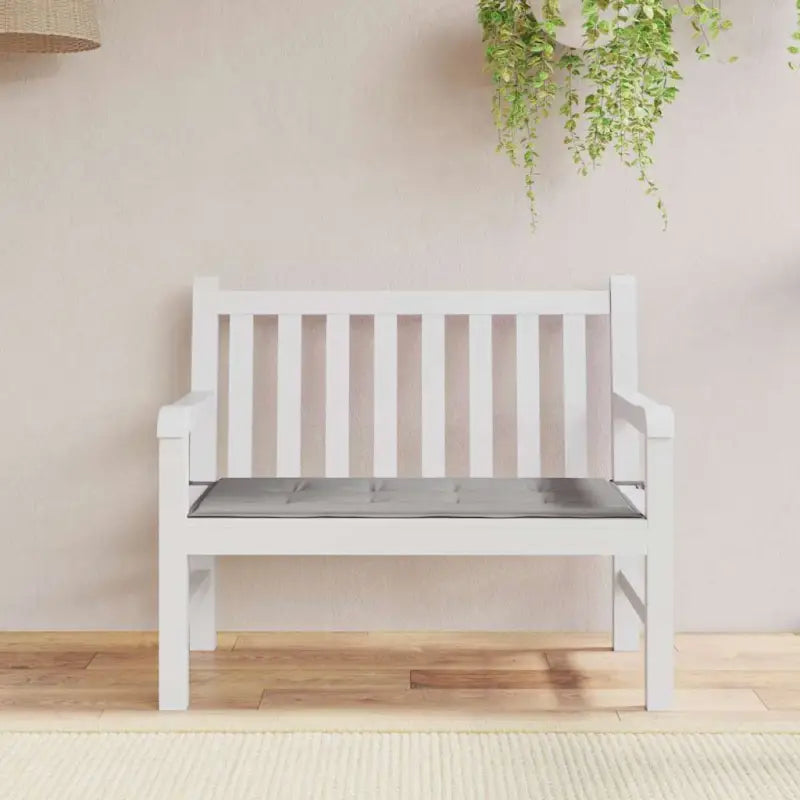 Stoelkussens van oxford stof voor een frisse uitstraling in je tuin - Grijs / 120 x 50 x 3 cm / 1 - Stoelkussens
