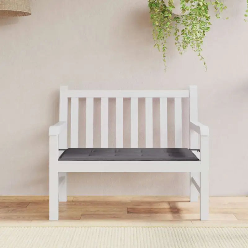 Stoelkussens van oxford stof voor een frisse uitstraling in je tuin - Antraciet / 120 x 50 x 3 cm / 1 - Stoelkussens