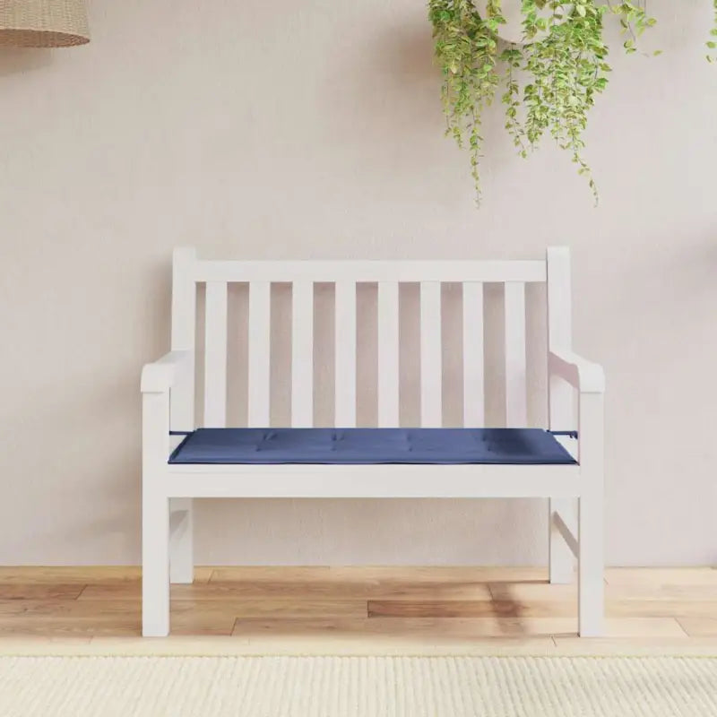 Stoelkussens van oxford stof voor een frisse uitstraling in je tuin - Marineblauw / 120 x 50 x 3 cm / 1 - Stoelkussens