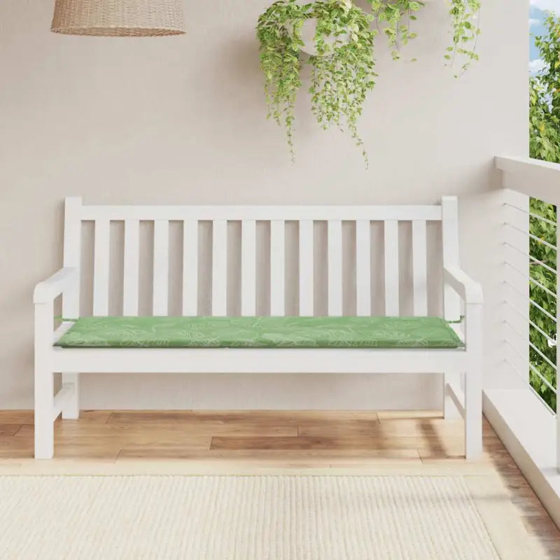 Stoelkussens van oxford stof voor een frisse uitstraling in je tuin - Bladontwerp / 150 x 50 x 3 cm / 1 - Stoelkussens