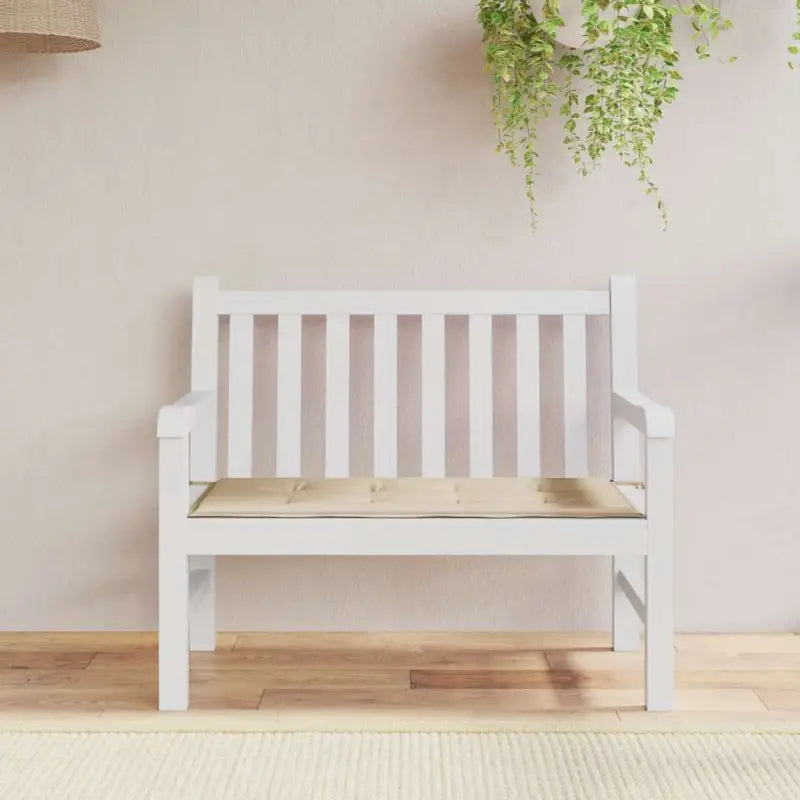 Stoelkussens van oxford stof voor een frisse uitstraling in je tuin - Beige / 120 x 50 x 3 cm / 1 - Stoelkussens