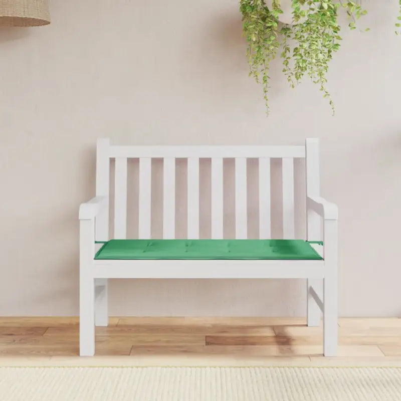 Stoelkussens van oxford stof voor een frisse uitstraling in je tuin - Groen / 100 x 50 x 3 cm / 1 - Stoelkussens