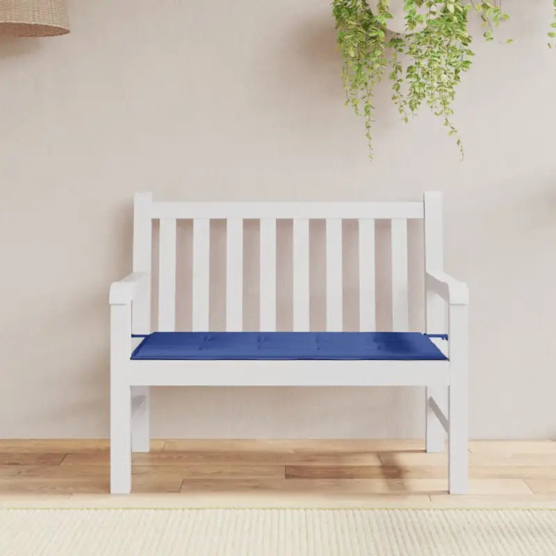 Stoelkussens van oxford stof voor een frisse uitstraling in je tuin - koningsblauw / 100 x 50 x 3 cm / 1 - Stoelkussens
