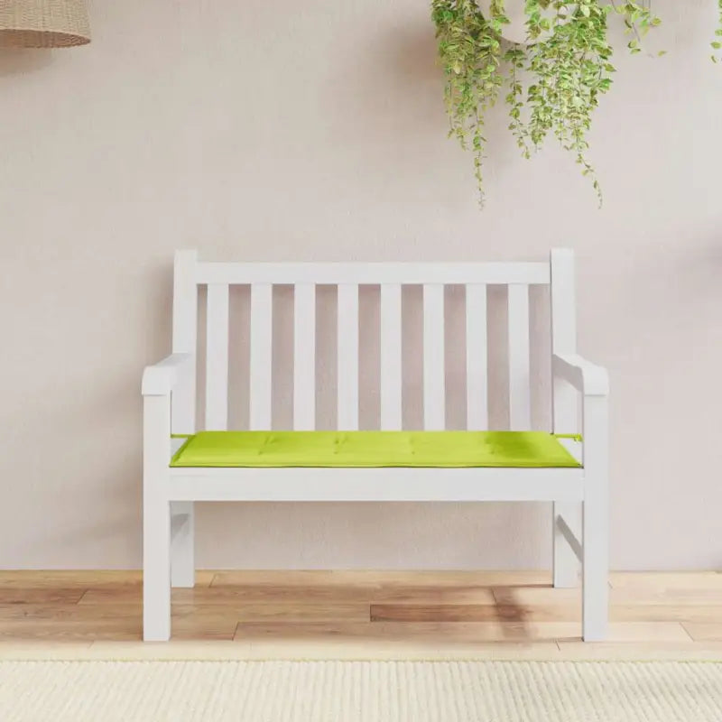 Stoelkussens van oxford stof voor een frisse uitstraling in je tuin - Heldergroen / 120 x 50 x 3 cm / 1 - Stoelkussens