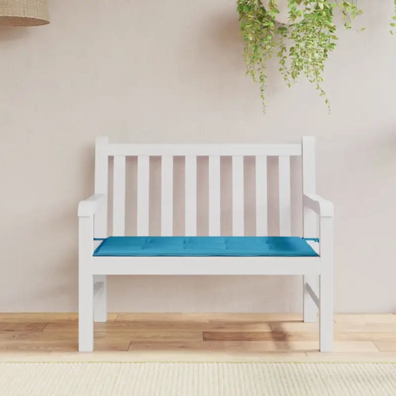 Stoelkussens van oxford stof voor een frisse uitstraling in je tuin - Blauw / 100 x 50 x 3 cm / 1 - Stoelkussens