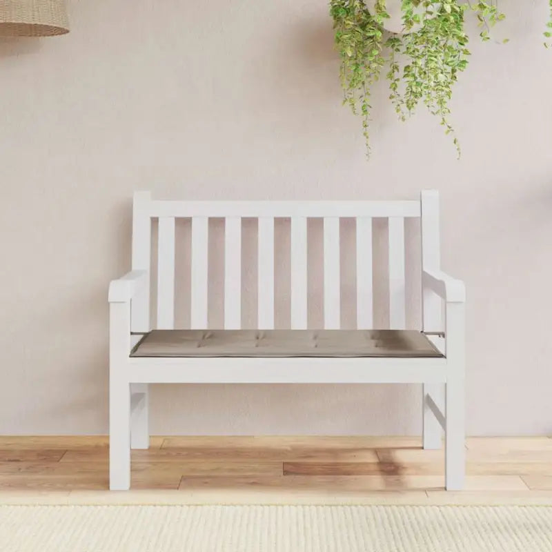 Stoelkussens van oxford stof voor een frisse uitstraling in je tuin - Taupe / 100 x 50 x 3 cm / 1 - Stoelkussens