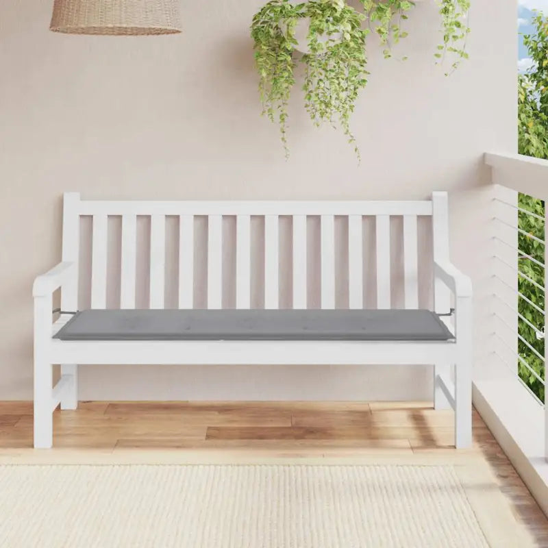 Stoelkussens van oxford stof voor een frisse uitstraling in je tuin - Grijs / 150 x 50 x 3 cm / 1 - Stoelkussens