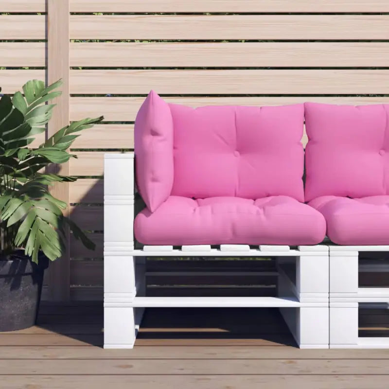 Stoelkussens van oxford stof voor een frisse uitstraling met holle vezel - Roze / 3 - Stoelkussens