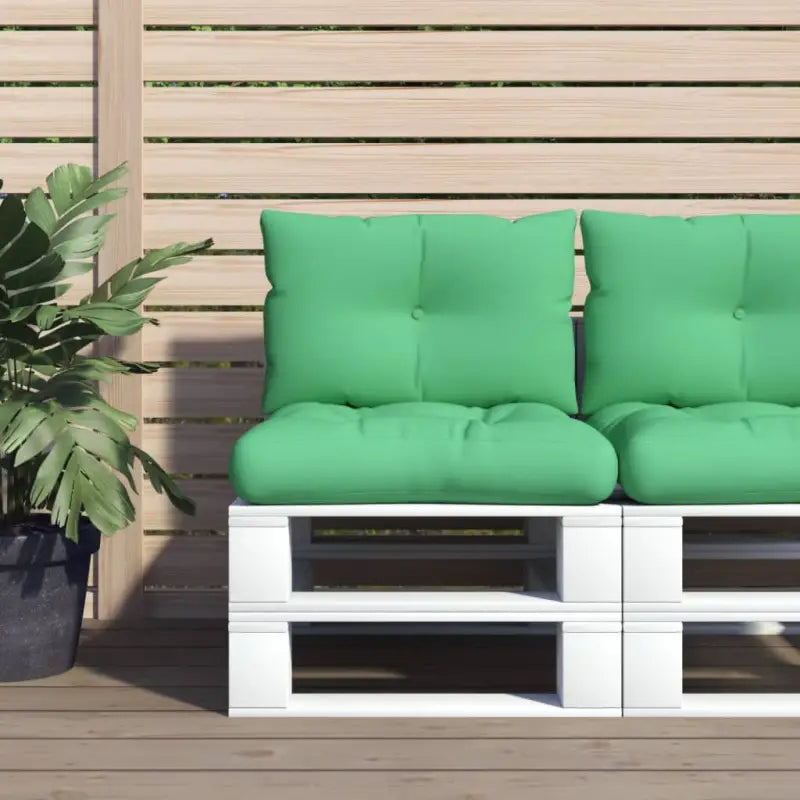 Stoelkussens van oxford stof voor een frisse uitstraling met holle vezel - Groen / 2 - Stoelkussens