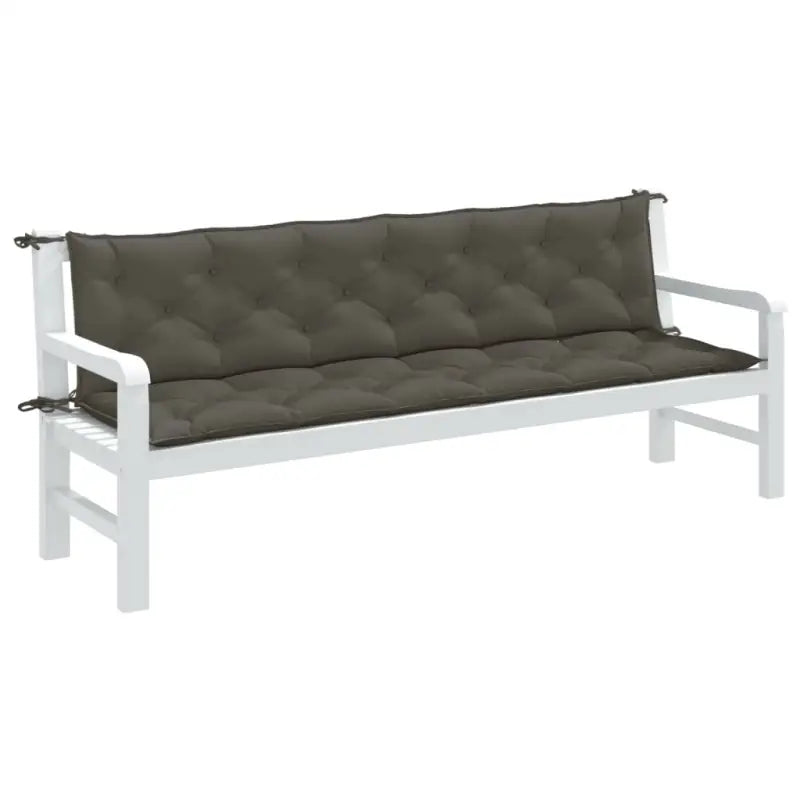 Stoelkussens voor een frisse uitstraling en behoud van oorspronkelijke vorm - donkergrijs mix / 200 x 50 x 7 cm / 1