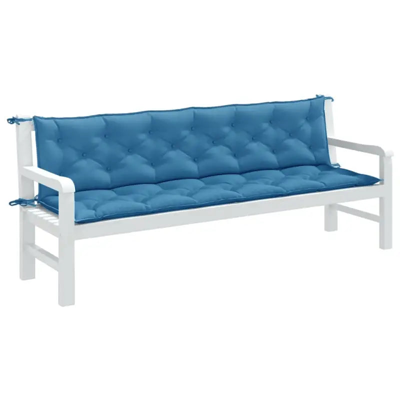 Stoelkussens voor een frisse uitstraling en behoud van oorspronkelijke vorm - blauw mix / 200 x 50 x 7 cm / 1