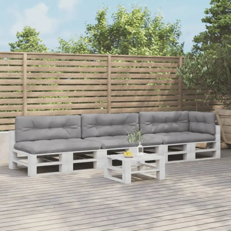 Stoelkussens voor een frisse uitstraling en behoud van oorspronkelijke vorm - Grijs / 7 - Stoelkussens