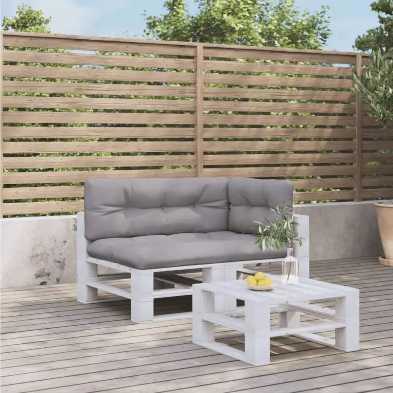 Stoelkussens voor een frisse uitstraling en behoud van oorspronkelijke vorm - Grijs / 3 - Stoelkussens