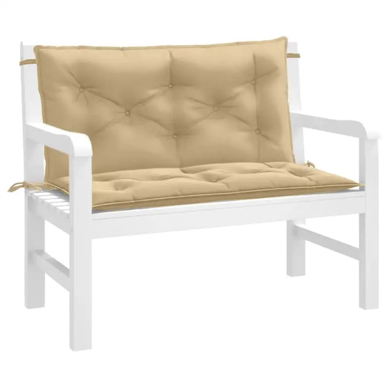Stoelkussens voor een frisse uitstraling en behoud van oorspronkelijke vorm - beige mix / 100 x 50 x 7 cm / 1