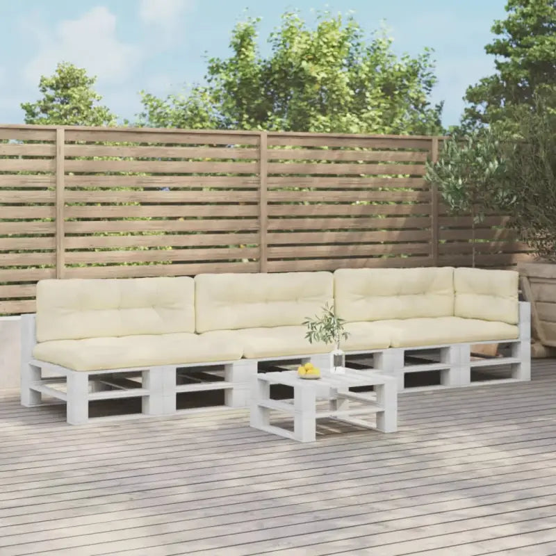 Stoelkussens voor een frisse uitstraling en behoud van oorspronkelijke vorm - Crème / 7 - Stoelkussens