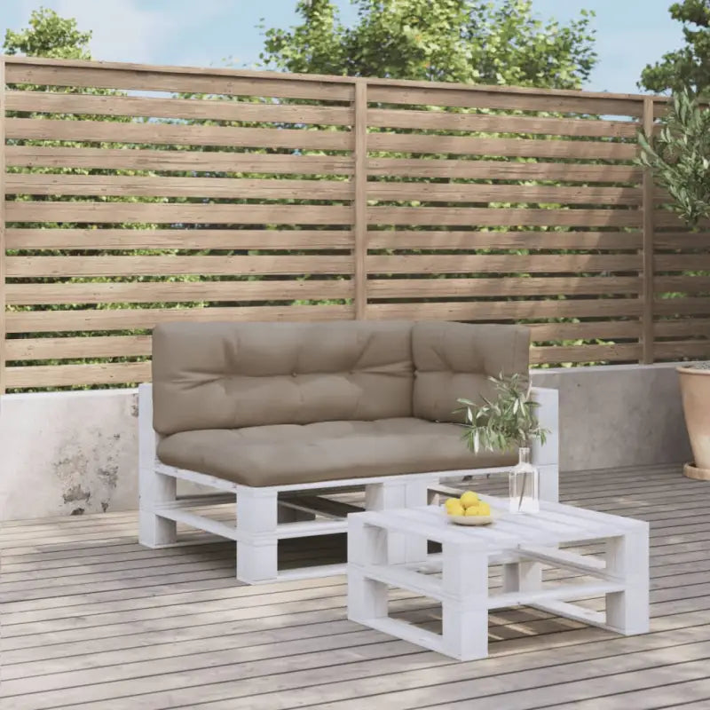 Stoelkussens voor een frisse uitstraling en behoud van oorspronkelijke vorm - Taupe / 3 - Stoelkussens