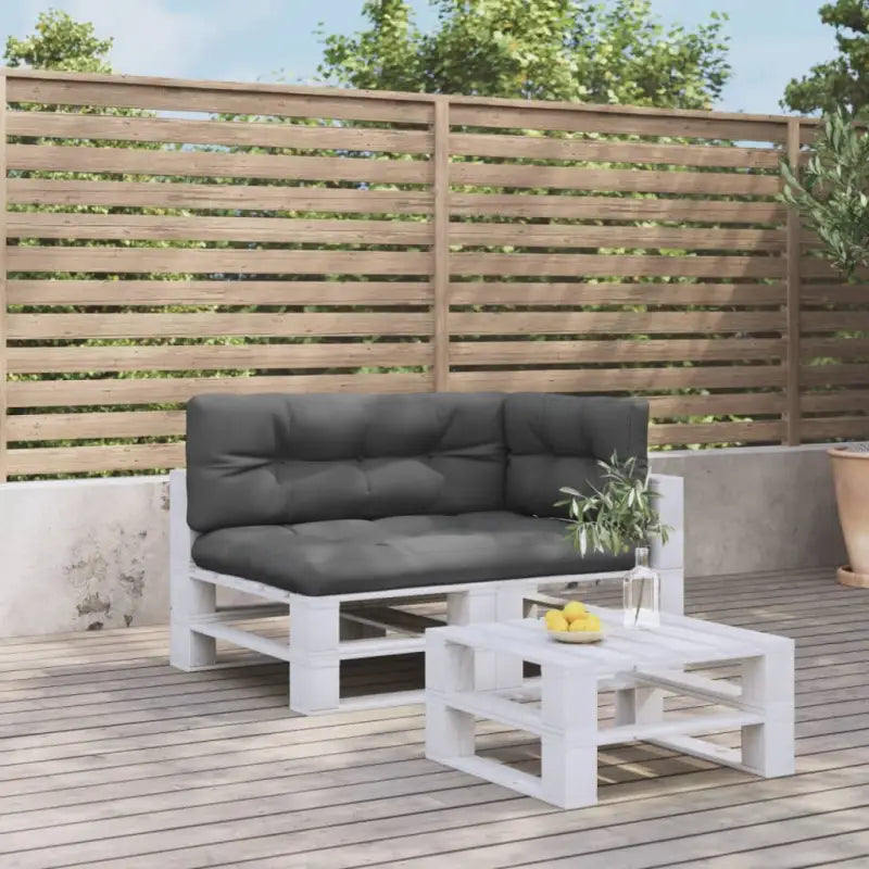 Stoelkussens voor een frisse uitstraling en behoud van oorspronkelijke vorm - Antraciet / 3 - Stoelkussens