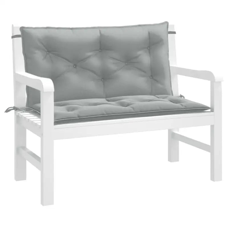 Stoelkussens voor een frisse uitstraling en behoud van oorspronkelijke vorm - lichtgrijs mix / 100 x 50 x 7 cm / 1