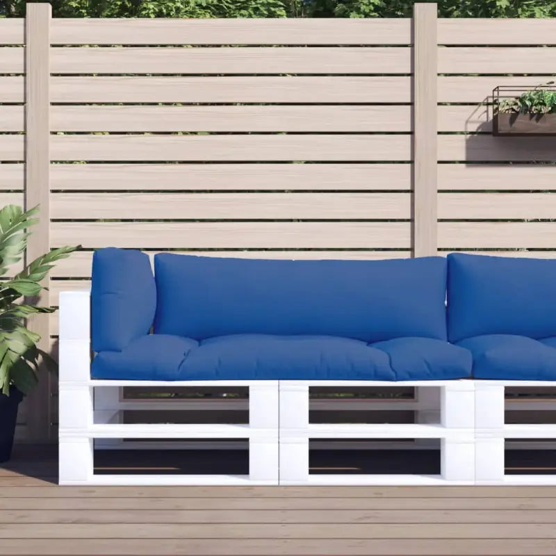 Stoelkussens voor een frisse uitstraling en oorspronkelijke vorm - Blauw / 3 - Stoelkussens