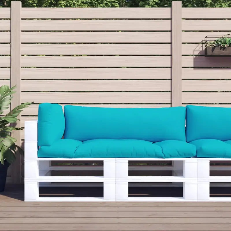 Stoelkussens voor een frisse uitstraling en oorspronkelijke vorm - Turquoise / 3 - Stoelkussens