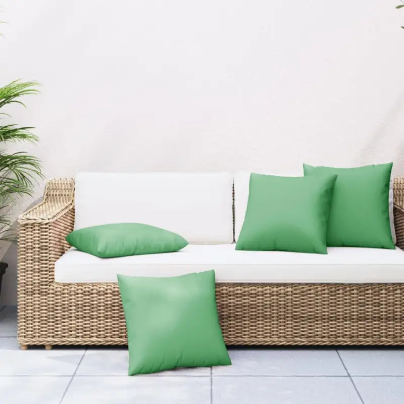 Stoelkussens voor frisse uitstraling en behoud van oorspronkelijke vorm - Groen / 40 x 40 cm / 4 - Stoelkussens