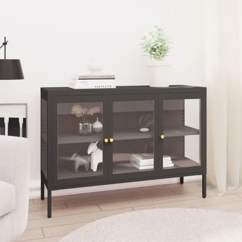 Strakke en duurzame dressoir voor een elegante inrichting - Antraciet / 1 - Dressoirs & buffetkasten