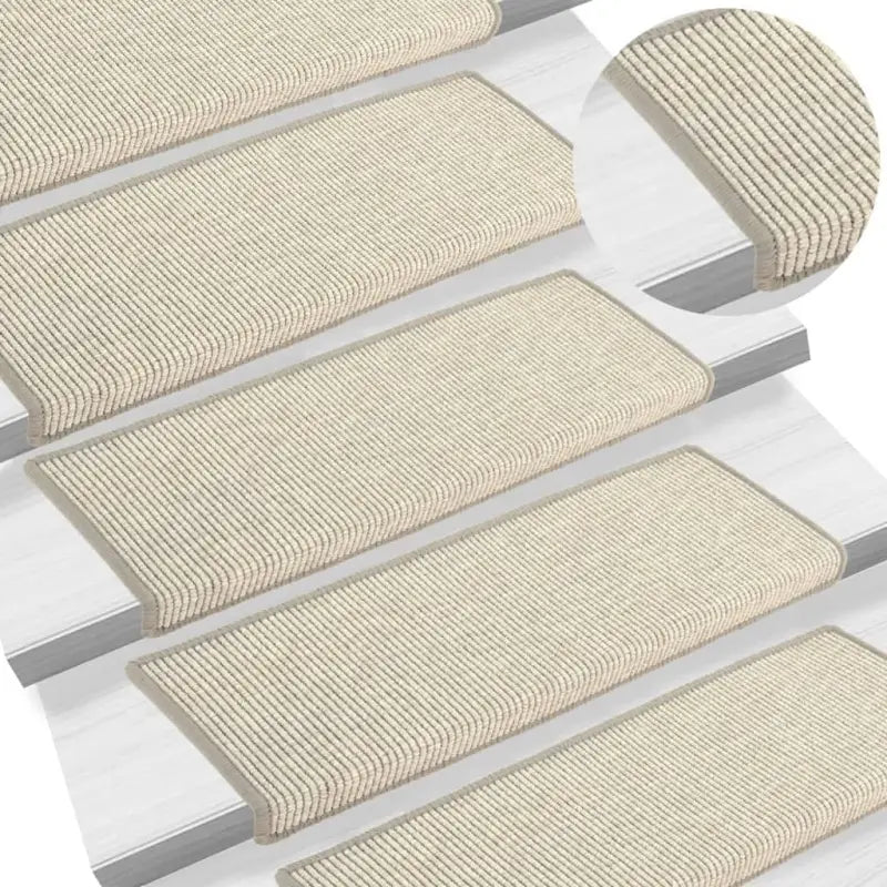 Trapmatten met antisliplaag voor een veilige en beschermde trap - Zilver / 15 - Trapmatten